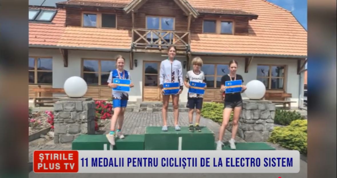 11 MEDALII PENTRU CICLIȘTII DE LA ELECTRO SISTEM
