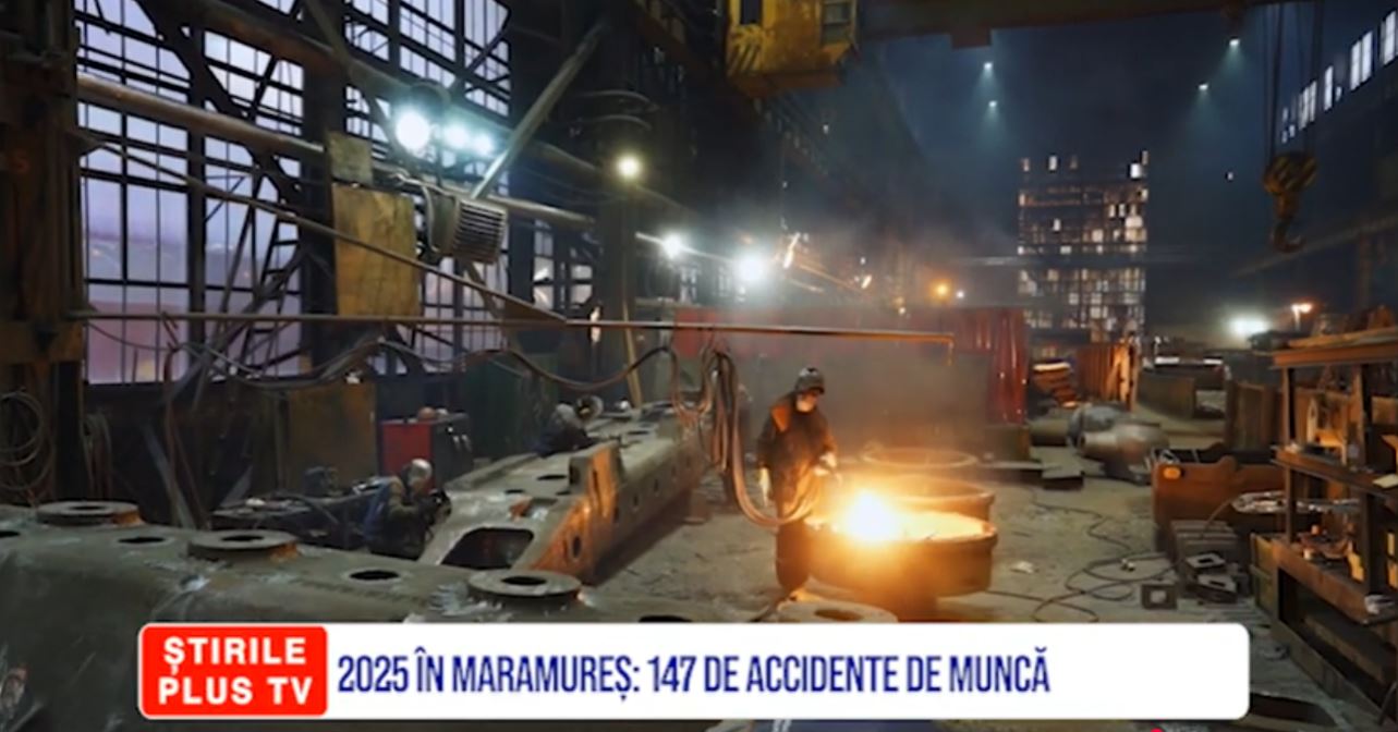2025 ÎN MARAMUREȘ: 147 DE ACCIDENTE DE MUNCĂ