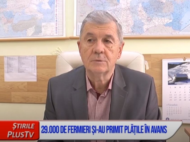 29.000 DE FERMIERI ȘI-AU PRIMIT PLĂȚILE ÎN AVANS