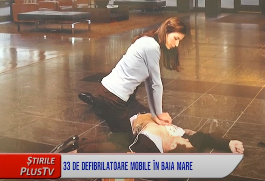 33 DE DEFIBRILATOARE MOBILE ÎN BAIA MARE