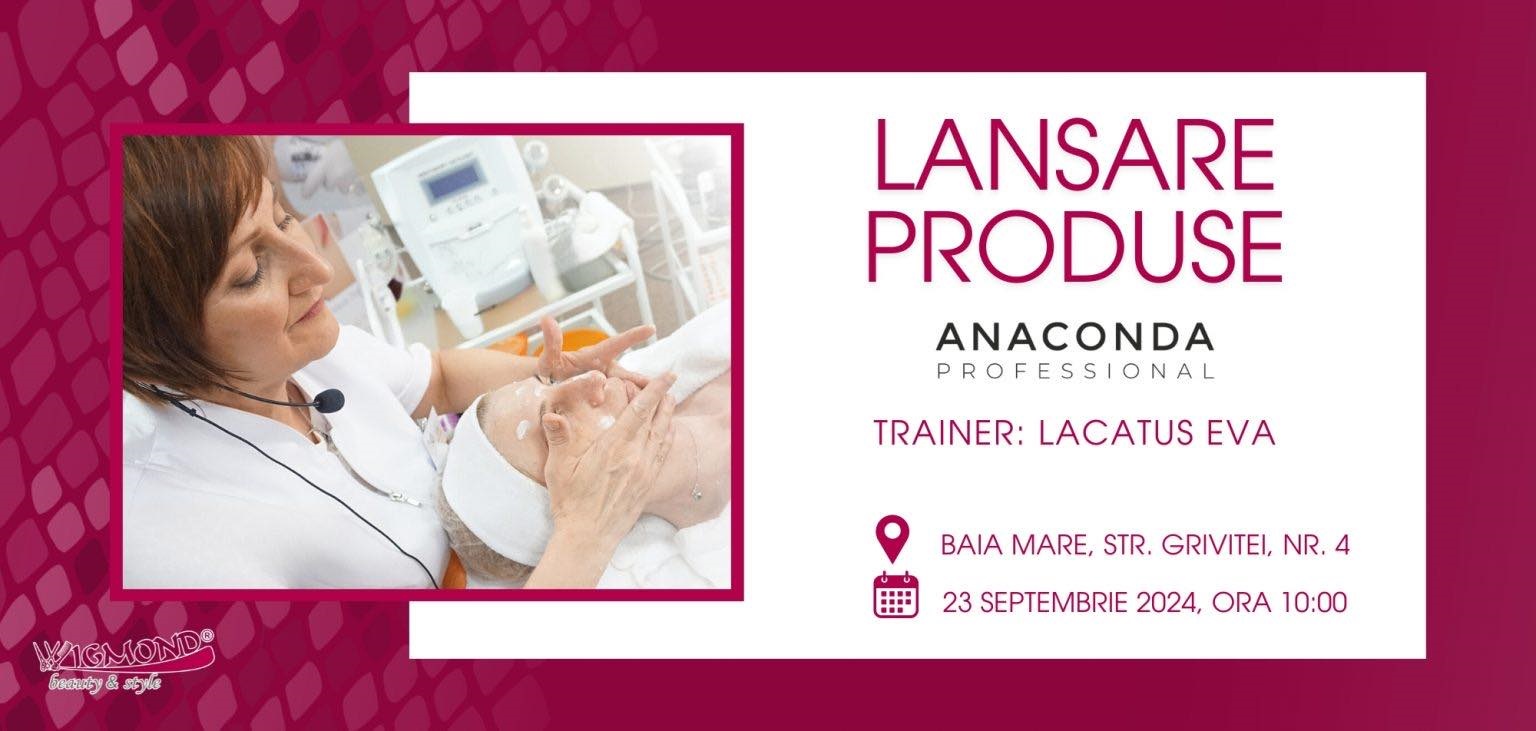 Noua linie de produse Anaconda Professional la Wigmond