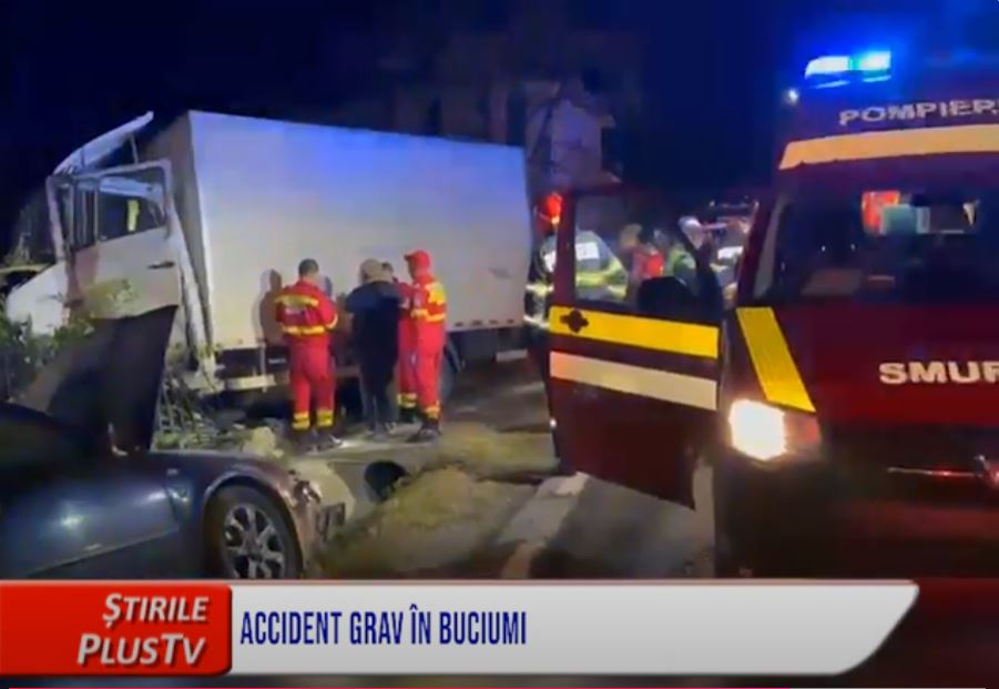 ACCIDENT GRAV ÎN BUCIUMI