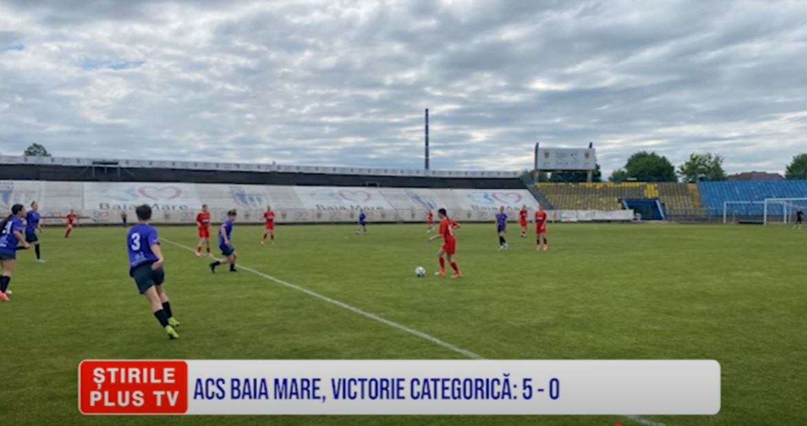 ACS BAIA MARE, VICTORIE CATEGORICĂ: 5 - 0