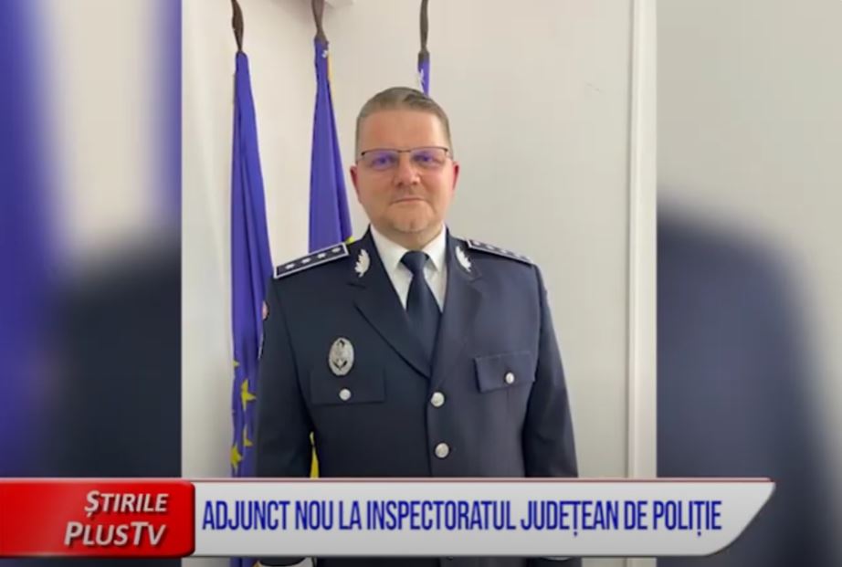 ADJUNCT NOU LA INSPECTORATUL JUDEȚEAN DE POLIȚIE