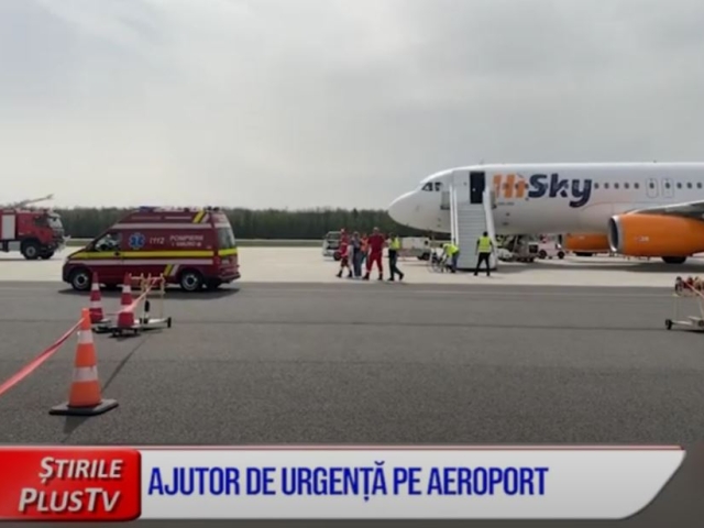 AJUTOR DE URGENȚĂ PE AEROPORT