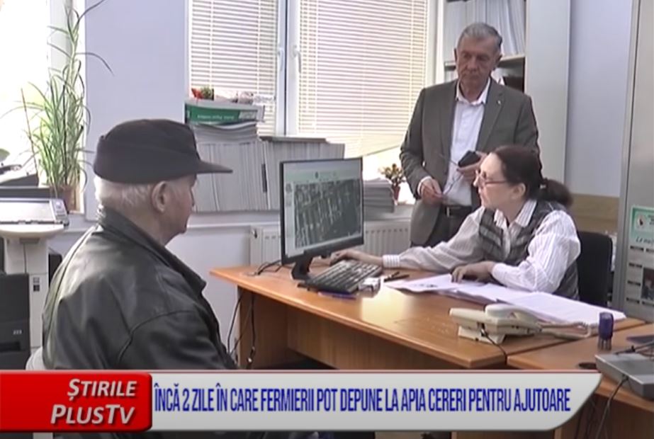 ÎNCĂ 2 ZILE ÎN CARE FERMIERII POT DEPUNE LA APIA CERERI PENTRU AJUTOARE