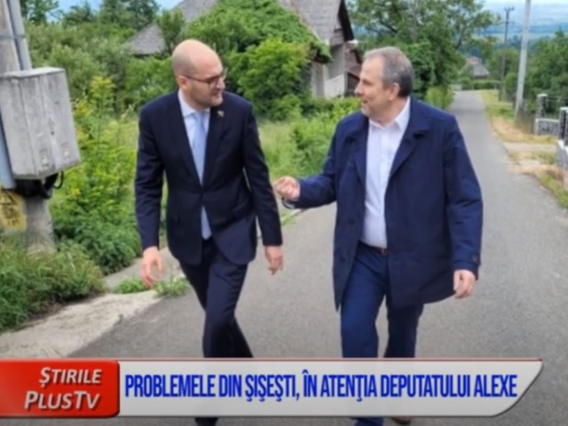 PROBLEMELE DIN ŞIŞEŞTI, ÎN ATENŢIA DEPUTATULUI ALEXE