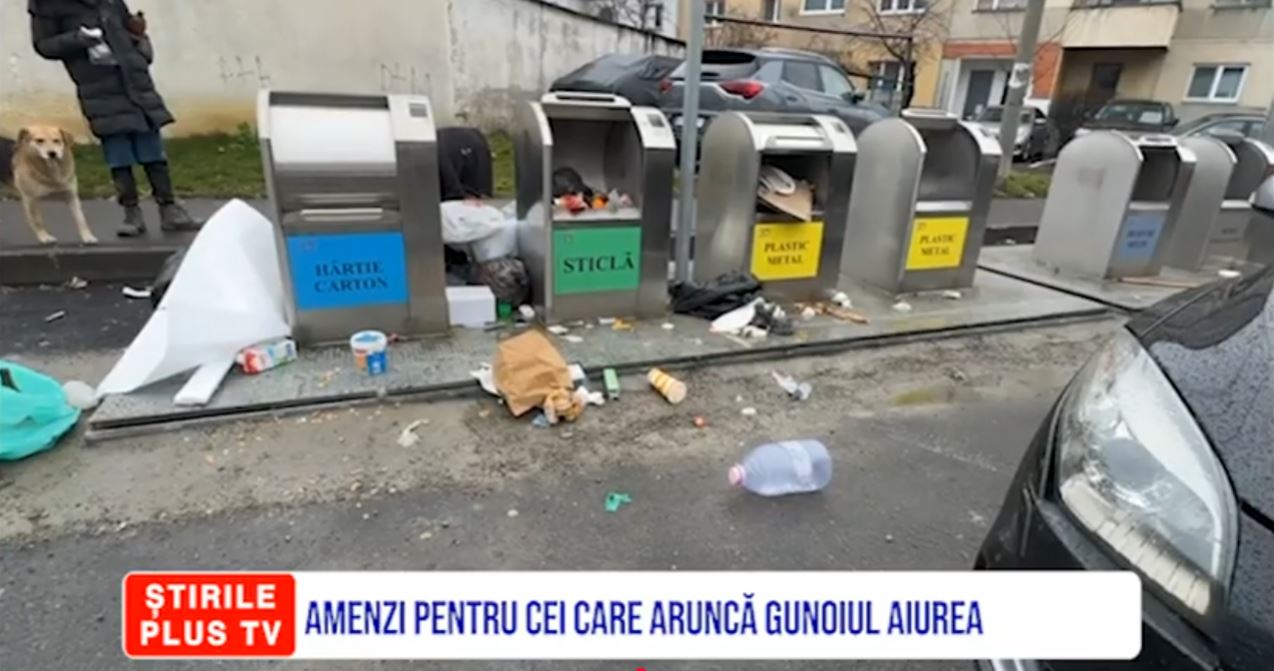 AMENZI PENTRU CEI CARE ARUNCĂ GUNOIUL AIUREA