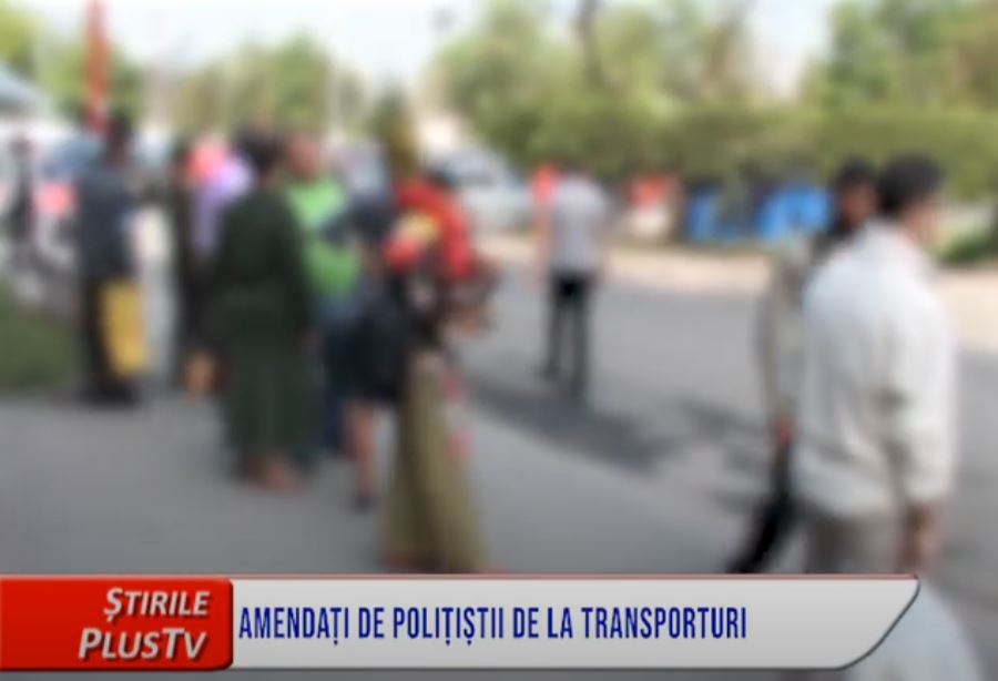 AMENDAȚI DE POLIȚIȘTII DE LA TRANSPORTURI