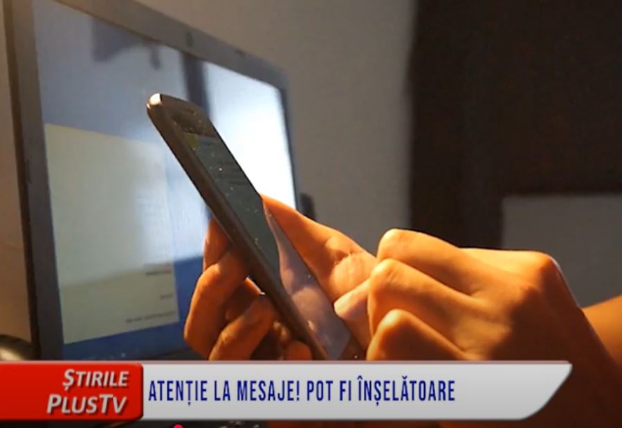 ATENȚIE LA MESAJE! POT FI ÎNȘELĂTOARE