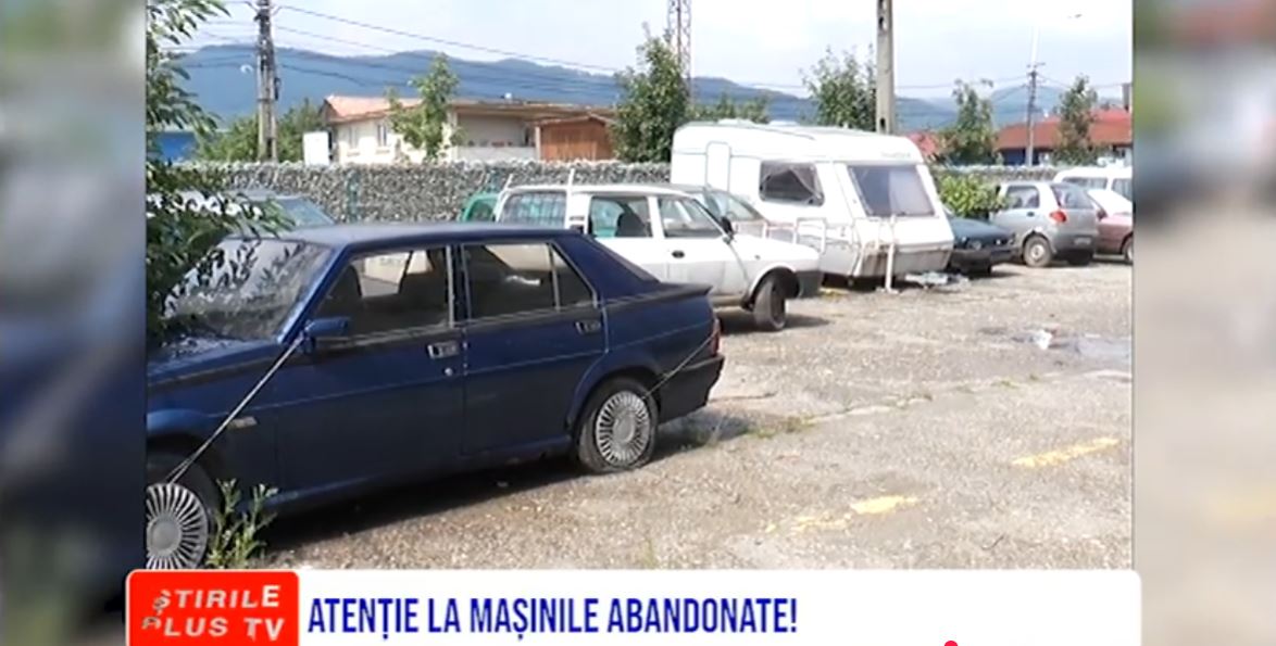 ATENȚIE LA MAȘINILE ABANDONATE!