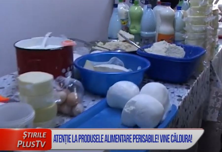 ATENȚIE LA PRODUSELE ALIMENTARE PERISABILE! VINE CĂLDURA!