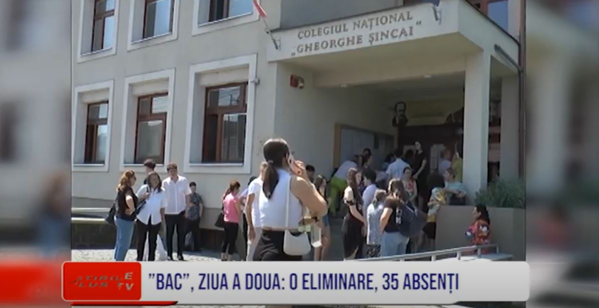 ”BAC”, ZIUA A DOUA: O ELIMINARE, 35 ABSENȚI