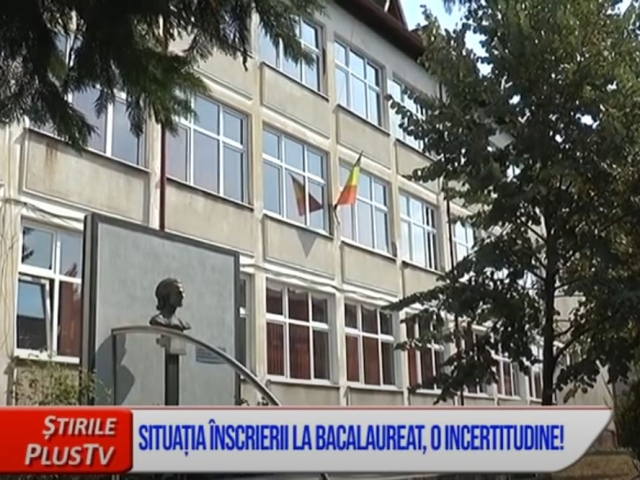 SITUAȚIA ÎNSCRIERII LA BACALAUREAT, O INCERTITUDINE!