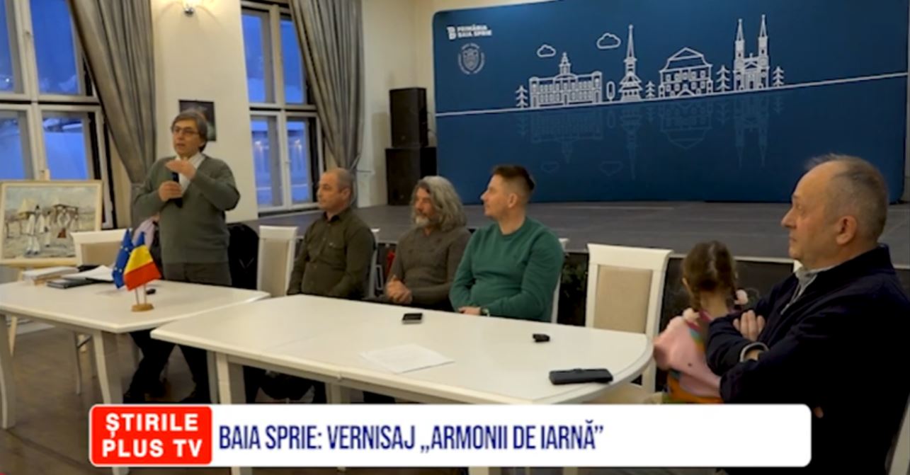 BAIA SPRIE: VERNISAJ „ARMONII DE IARNĂ”