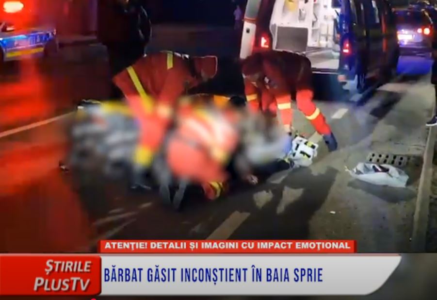 BĂRBAT GĂSIT INCONȘTIENT ÎN BAIA SPRIE