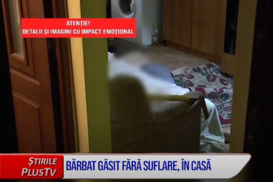 BĂRBAT, GĂSIT FĂRĂ SUFLARE, ÎN CASĂ