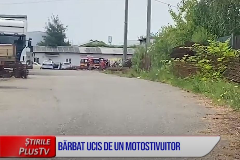 BĂRBAT, UCIS DE UN MOTOSTIVUITOR