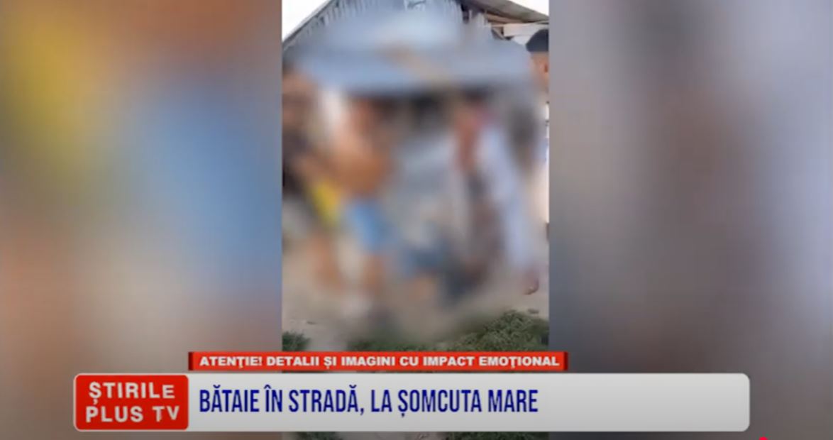 BĂTAIE ÎN STRADĂ, LA ȘOMCUTA MARE