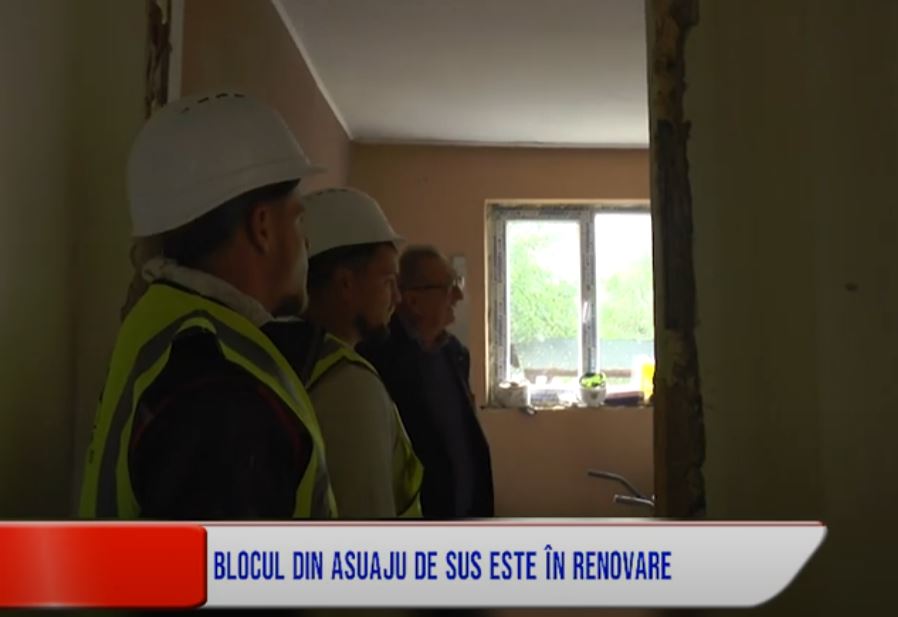 BLOCUL DIN ASUAJU DE SUS ESTE ÎN RENOVARE