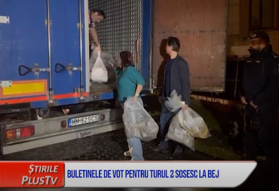 BULETINELE DE VOT PENTRU TURUL 2 SOSESC LA BEJ