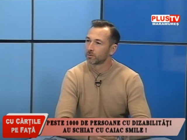 200 DE COPII CU DIZABILITĂȚI AU SCHIAT CU AJUTORUL CAIAC SMILE