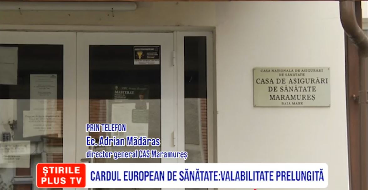 CARDUL EUROPEAN DE SĂNĂTATE:VALABILITATE PRELUNGITĂ