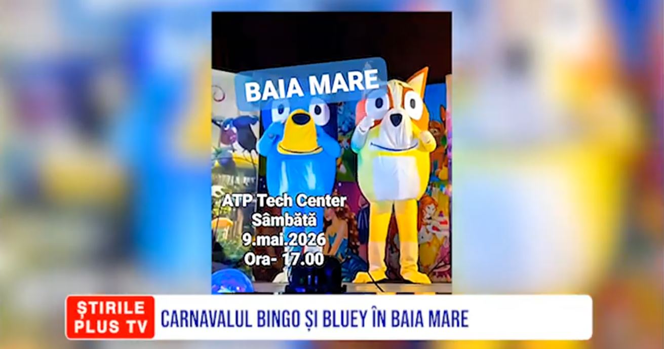 CARNAVALUL BINGO ȘI BLUEY ÎN BAIA MARE