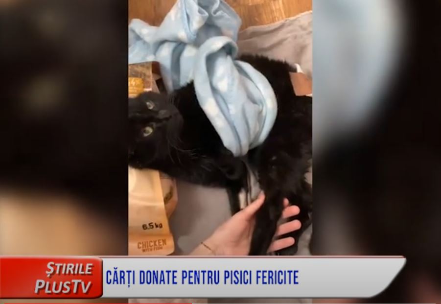 CĂRȚI DONATE PENTRU PISICI FERICITE