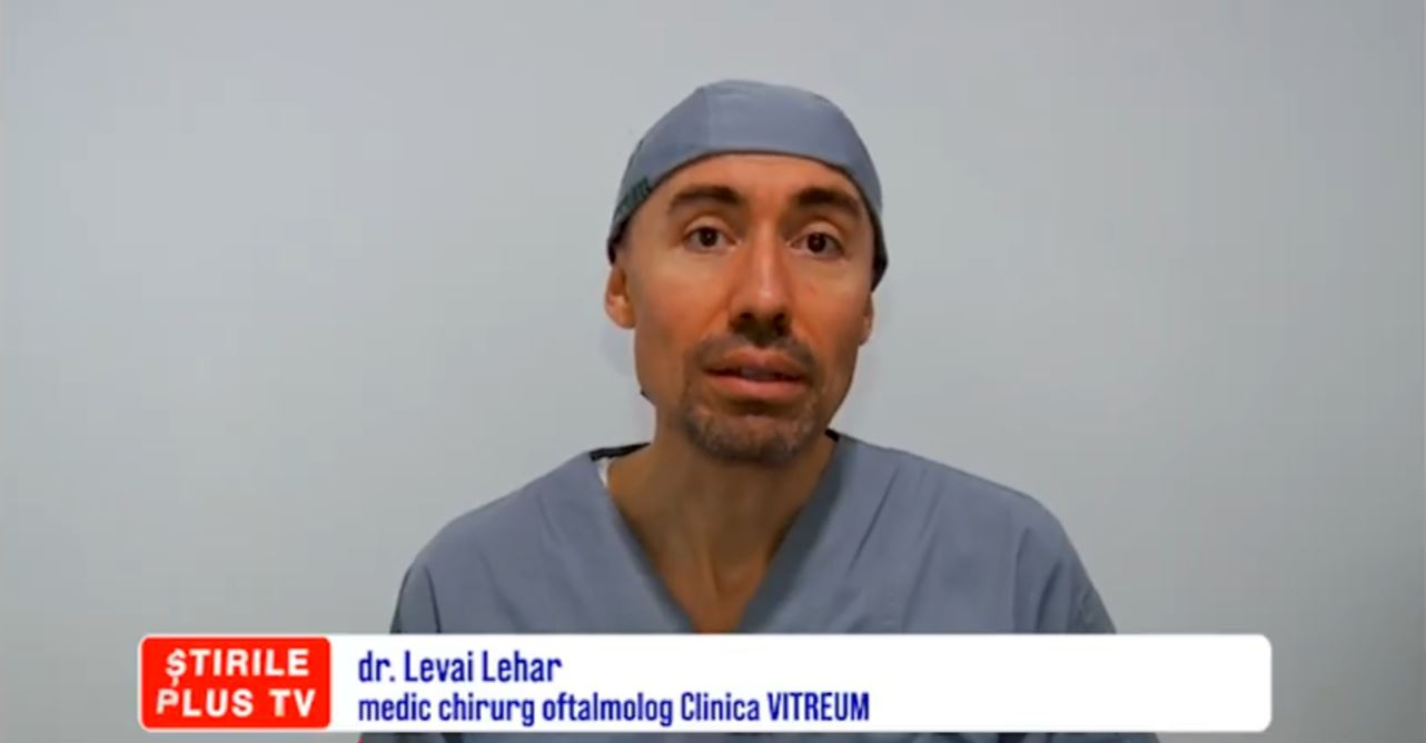 CATARACTA, TRATATĂ ÎN 5 MINUTE LA CLINICILE VITREUM