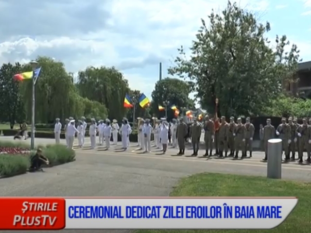 CEREMONIAL DEDICAT ZILEI EROILOR, ÎN BAIA MARE