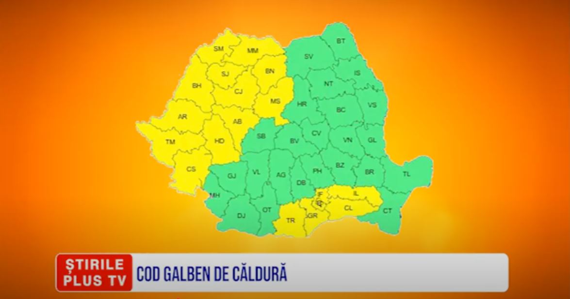 COD GALBEN DE CĂLDURĂ