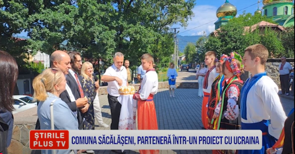 COMUNA SĂCĂLĂȘENI, PARTENERĂ ÎNTR-UN PROIECT CU UCRAINA