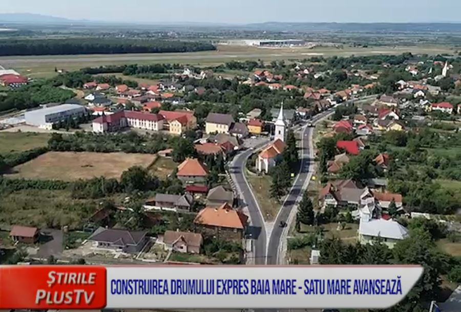 CONSTRUIREA DRUMULUI EXPRES BAIA MARE - SATU MARE AVANSEAZĂ