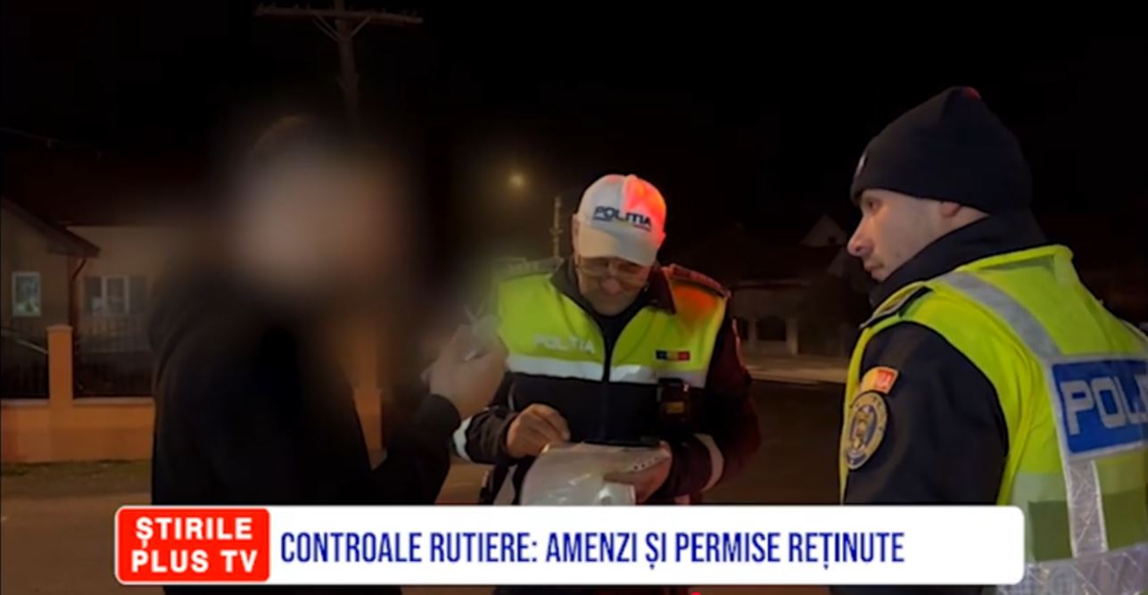 CONTROALE RUTIERE: AMENZI ȘI PERMISE REȚINUTE