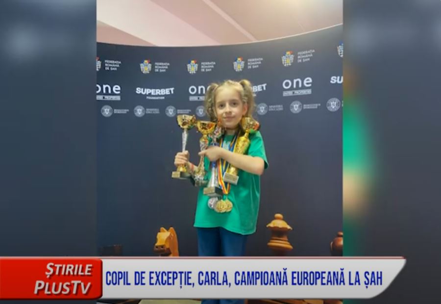 COPIL DE EXCEPȚIE, CARLA, CAMPIOANĂ EUROPEANĂ LA ȘAH