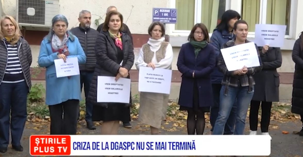CRIZA DE LA DGASPC NU SE MAI TERMINĂ