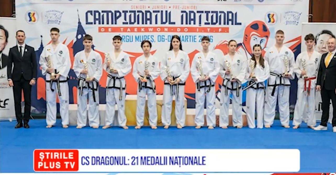 CS DRAGONUL: 21 MEDALII NAȚIONALE
