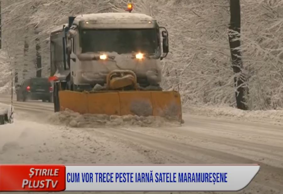 CUM VOR TRECE PESTE IARNĂ SATELE MARAMUREȘENE