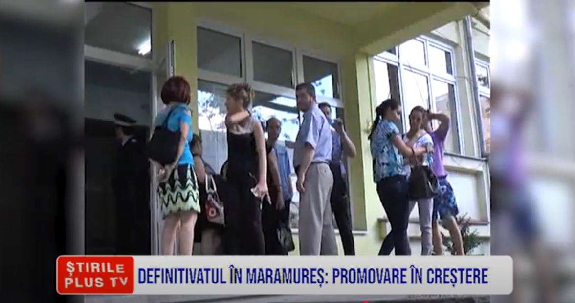 DEFINITIVATUL ÎN MARAMUREȘ: PROMOVARE ÎN CREȘTERE