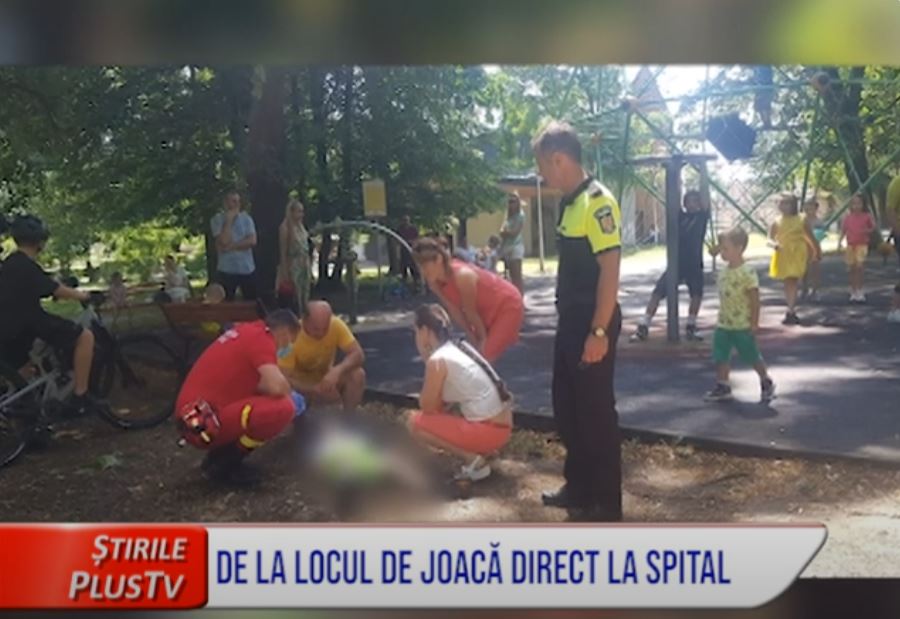 DE LA LOCUL DE JOACĂ DIRECT LA SPITAL