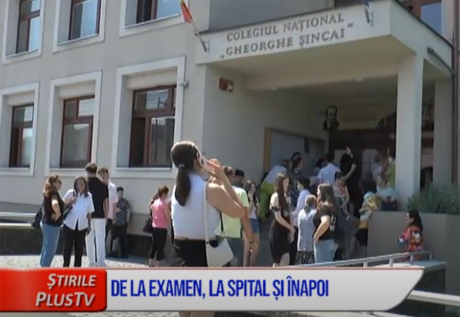 DE LA EXAMEN, LA SPITAL ȘI ÎNAPOI