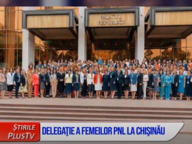 DELEGAŢIE A FEMEILOR PNL, LA CHIŞINĂU