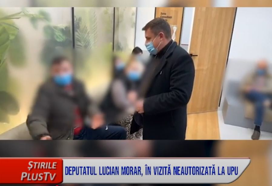 DEPUTATUL LUCIAN MORAR, ÎN VIZITĂ NEAUTORIZATĂ LA UPU