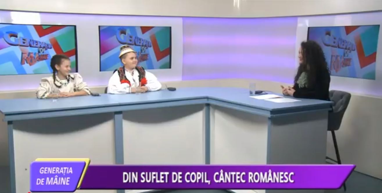 GENERAȚIA DE MÂINE - DIN SUFLET DE COPIL, CÂNTEC ROMÂNESC