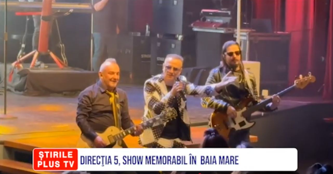 DIRECȚIA 5, SHOW MEMORABIL ÎN  BAIA MARE
