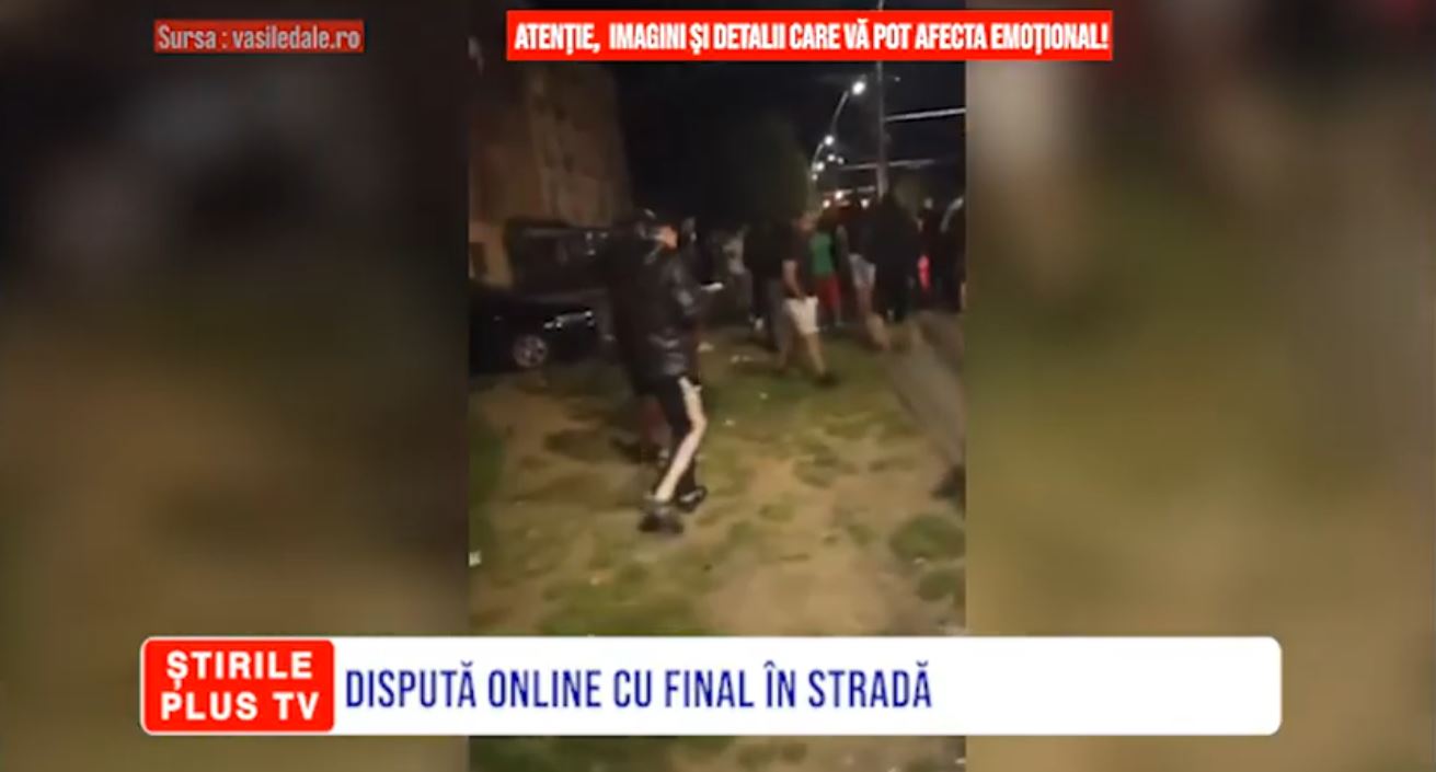DISPUTĂ ONLINE CU FINAL ÎN STRADĂ