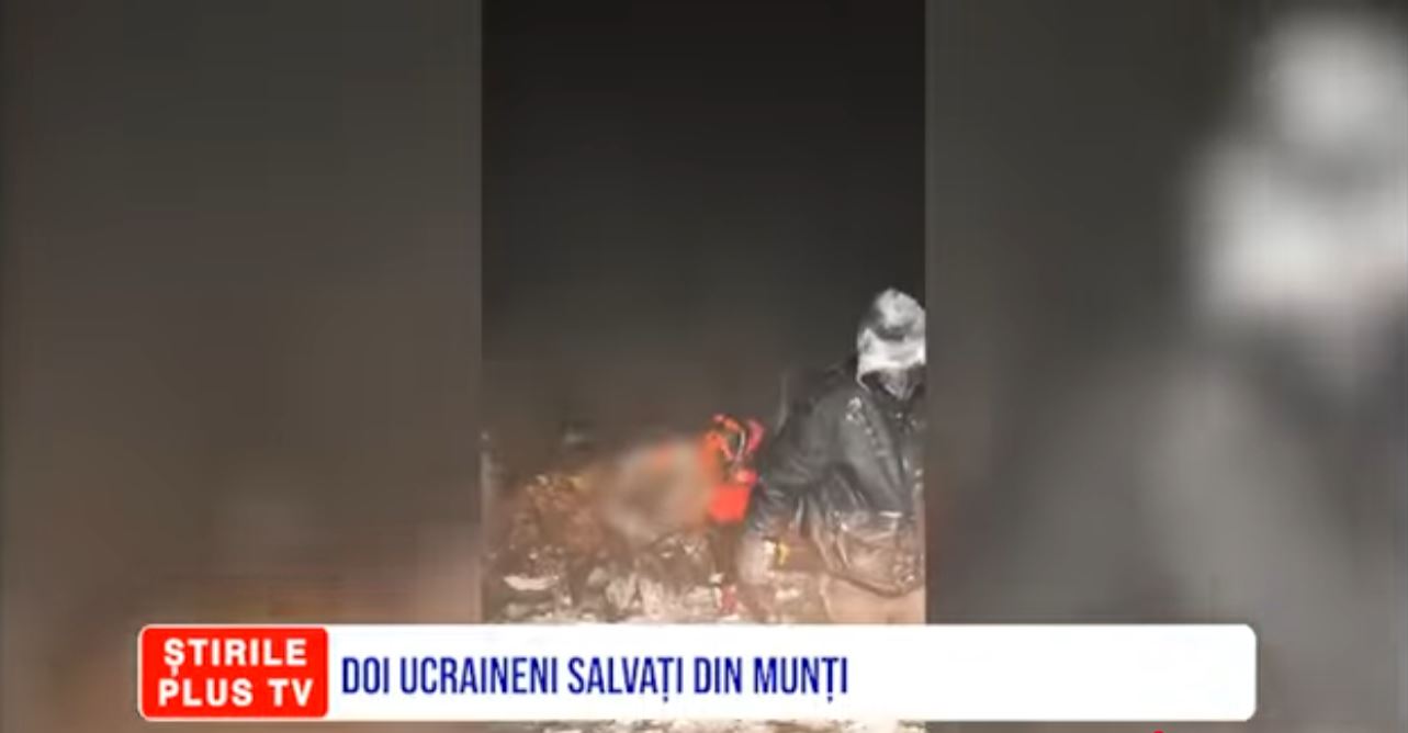 DOI UCRAINENI, SALVAȚI DIN MUNȚI