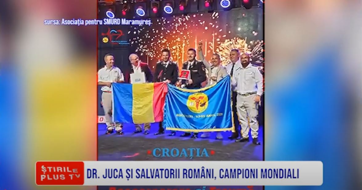 DR. JUCA ȘI SALVATORII ROMÂNI, CAMPIONI MONDIALI