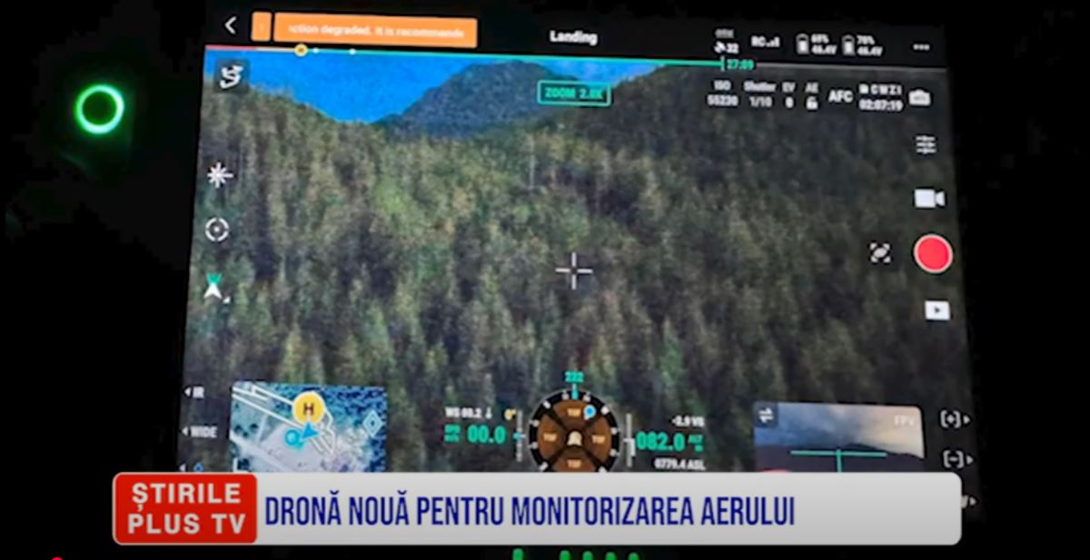 DRONĂ NOUĂ PENTRU MONITORIZAREA AERULUI
